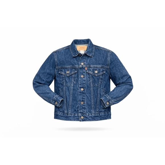 Levi's Other - Vintage 86 Levi’s Dark Trucker Denim Jacket 70706-0216 Youth 14/Women’s Sz S​